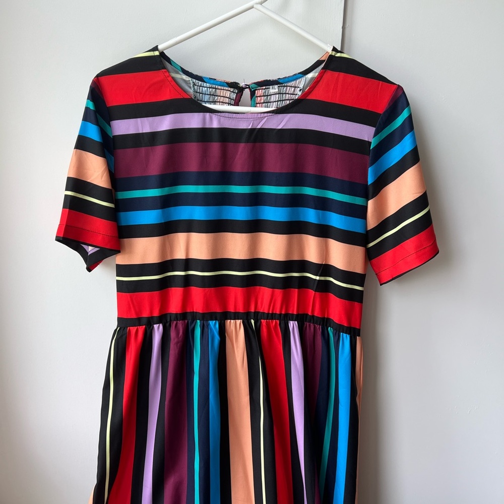 Gorgeous multi color dress